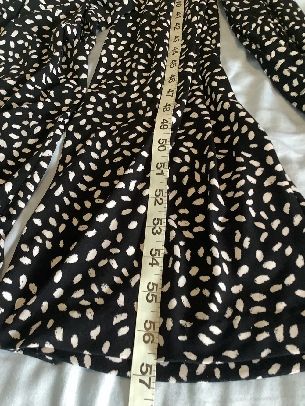 New York & Company Black and White Polka Dot Dress - Picture 8 of 8